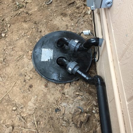GWF Tank installed below ground
